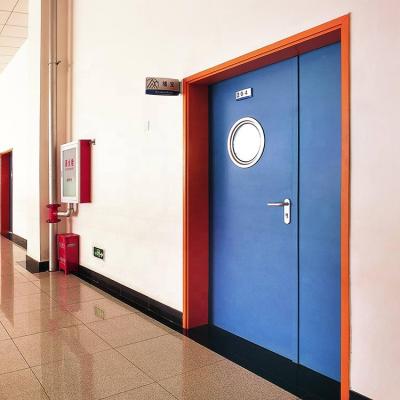 China Modern Custom Fireproof Metal Fire Safety Rated Fireproof Hospital Emergency Exit Door for sale