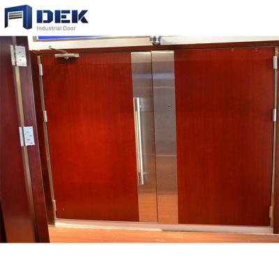 China China Factory Modern Low Price 1 Hour Fire Rated Steel Door With Fire Resistant Glass Panel for sale