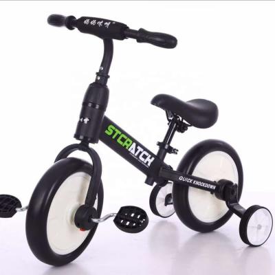 China 2021new Multifunctional Detachable 2 in 1 Moped Baby Balance Model Bike for Kids 11inch for sale