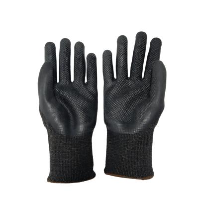 China Breathable High Quality Food Grade Black Household Kitchen Best Stretch hppe Men Hand Cut Resistant Gloves for sale