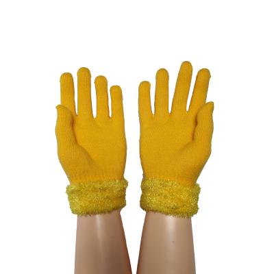 China Hot Most Popular Daily Life Use Knitting Private Label Winter Fashion Acrylic Gloves For Sale for sale