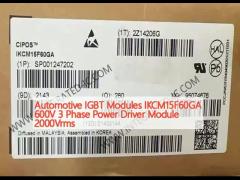 Automotive IGBT Modules IKCM15F60GA 600V 3 Phase Power Driver Module 2000Vrms