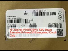 N Channel IPT015N10N5 100V Power Transistor 8-PowerSFN Integrated Circuit Chip