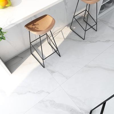 China Europe YUANJING soft light non slip 750x1500mm large size full body marble look porcelain floor tiles for living room bedroom for sale