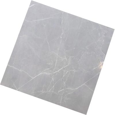 China Hot Sale Europe 600x600mm Full Gloss White Calacatta Polished Glazed Wall Bricks Bedroom Living Room Porcelain Ceramic Floor Tiles for sale