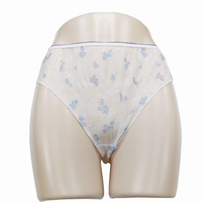 China GUIDE Best Selling pp Briefs Antibacterial Nonwoven Disposable Briefs SPA Disposable Underwear For Travel for sale