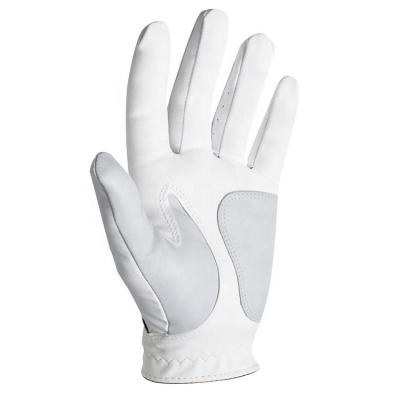 China Breathable Soft Breathable Men's All-Leather Sports Gloves Non-Slip Sunscreen Single Golf Glove for sale