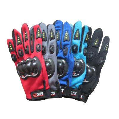 China Best Comfortable Anti Slip Gloves Winter Motorcycle Racing Bicycle Gloves Full Finger Anti Slip Gloves Custom Touch Motorbike Gloves for sale