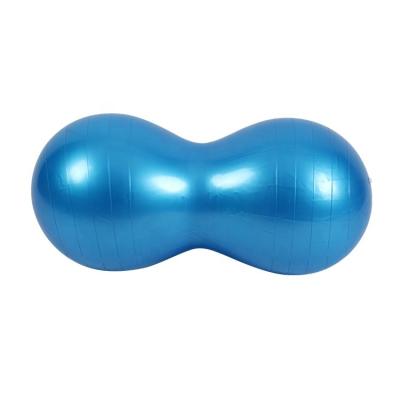 China Durable PVC Peanut Burst Exercise Ball Custom Yoga Ball Anti Gym Pilates Massage Fitness Ball for sale