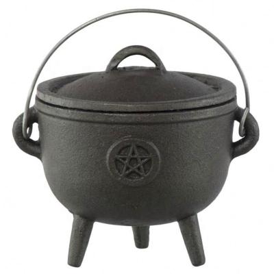 China Viable Witches Cauldron Cast Iron Pot Pentagon for sale