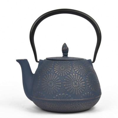 China Viable Hot Sale Cast Iron Teapot Japanese Tetsubin Kettle Teapot Set Drinkware Tools With Removable SS Infuser for sale