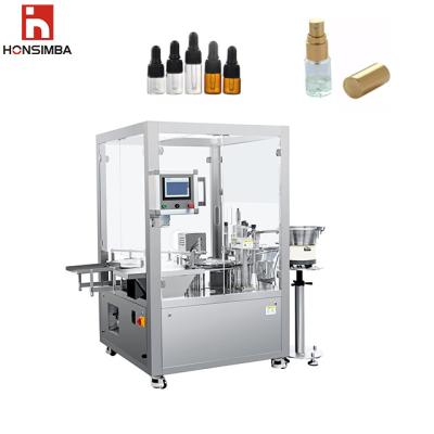 China Automatic Food Small Bottles Cream Vial Lotion Liquid Bottle Filling Machine Packing Machine for sale