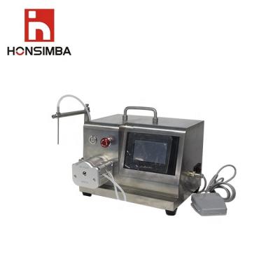 China HONSIMBA DFS218W Hot Selling Food HONSIMBA High Quality Convenient Energy Saving Peristaltic Pump Filling Machine for sale