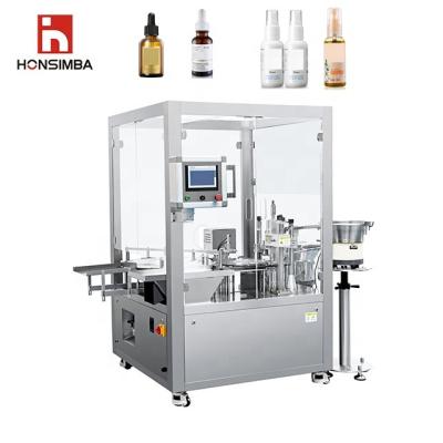 China Automatic Food Vial Filling Stoppering Plugging Machine Vial Filling And Capping Machine for sale