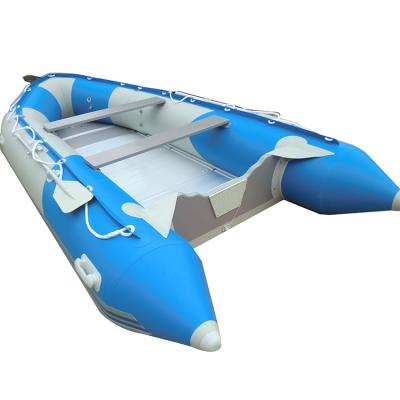 China Water Games Soft Bottom Inflatable Sports Boat 380cm / 12'6