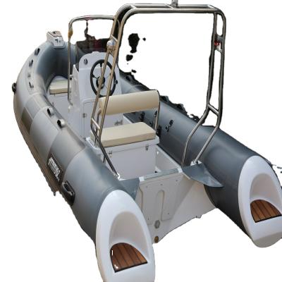 China Hot Selling Fiberglass Boat Jet Drive RIB-520 Jet Drive Fiberglass Boat for sale