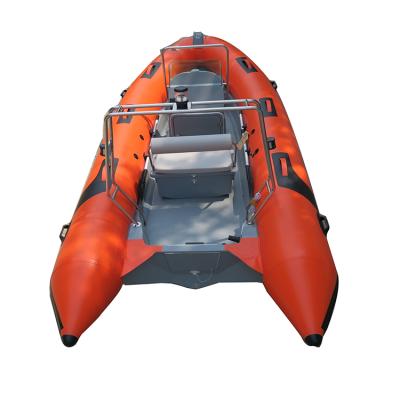 China PVC RIB-520 Inflatable Rib Boat Boat Fiberglass Boat 17.1ft For 9 Person for sale