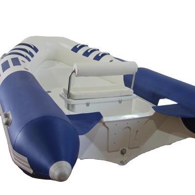 China Individual inflatable fiberglass fishing boat RIB-270 rib fishing boat motor for relasing for sale