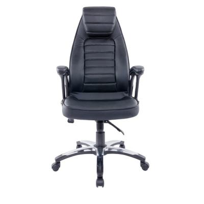 China 2021 Adjustable Cheap Leather Office Chair Cushion Revolving Computer Desk Office Chair (Height) for sale