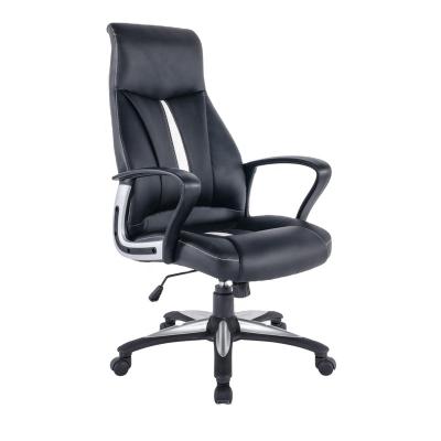 China Nova Adjustable Soft Leather Brand Chair Office Metal (Height) Adjustable Relaxing Modern PU Leather Chair for sale