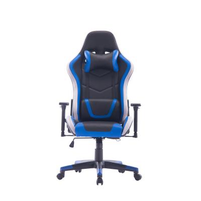 China 2022 Classic Adjustable Gaming Chair PC RGB OEM Model(Size) Gaming Chair With Two Pillows Anji Factory Direct for sale