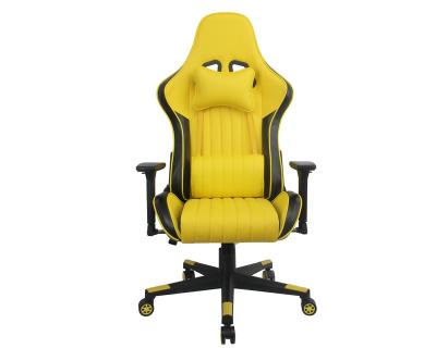 China (Height)Adjustable Gaming Chair Ergonomic Office Chair With Headrest And Lumbar Support for sale