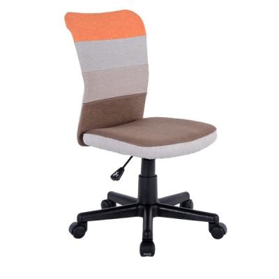 China (Size) Small Adjustable Cute Easy Fabric Material Without Armrest Swivel Office Task Chair Student Chair for sale