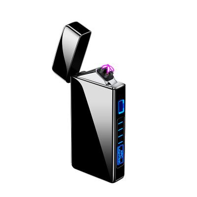 China Safety High Grade Lighter Hot Sale Wholesale Custom Logo Electric Smoking Accessories As Gift For Tobacco USB Lighter for sale