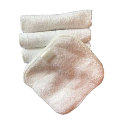 China Soft Washable Private Label Bamboo Terry Makeup Cloth Remover Towel For Eyes Face Lips for sale