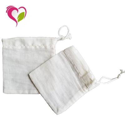 China Color Closed High Quality Natural Empty Tea Bags Drawstring Filter Bag Organic Cotton Tea Bag For Loose Leaf Herbs Tears for sale