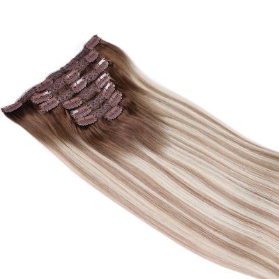 China Factory Wholesale Price Brazilian Straight High Quality Unprocessed Clip In Hair Extension for sale