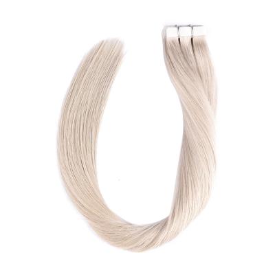 China No Shedding.No Tangle.No Shiny Virgin Hair Tape Russian Insti Full Cuticle Aligned Hair 100% High Quality Straight Human Hair Extensions Double Seamless for sale