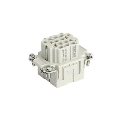 China Industrial Power SMICO HEE Series Connectors HEE-010 Plug Socket 500V 16A 10pins Heavy Duty Male Female Crimp Terminal for sale