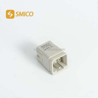 China SMICO 7 Pin Electrical Heavy Duty Connector Industrial Automation Water Proof Rectangular Connection Crimp Terminal for sale