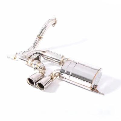 China Engine 304 Stainless Steel Car Catback Exhaust Automobile Exhaust Pipes For LOTUS Evora 3.5L 2010-2016 for sale