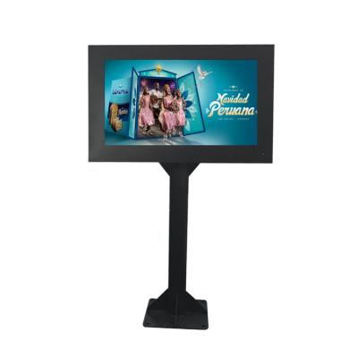 China 3G Camera Printer Human Sensor Outdoor 43 Inch Touch Screen Universal Floor Standing Led Advertising Interactive Display Totem for sale