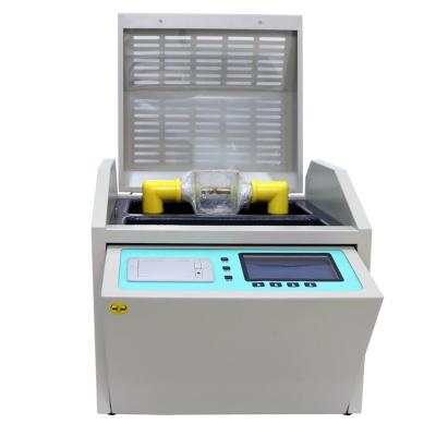 China Full Automatic Oil Pressure Tester Insulating Oil Dielectric Strength Tester Transformer Oil BDV Dielectric Strength Tester 1.5kVA à venda