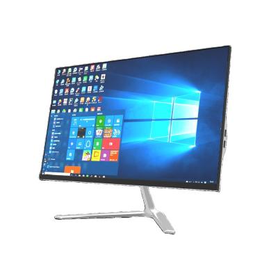 China Wholesale cheap price industrial computer office desktop thin monoblack desktop all in one i7 pc touch screen for sale