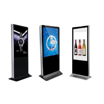 China LCD Video Monitor Advertising Floor Stand Selfie Mirror HD Digital Signage for sale