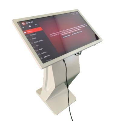 China 55 inch interactive kiosk advertising digital signage for Android/Win OS touch screen interactive kiosk for sale