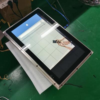 China 21.5/22inch Ip66 Waterproof Auto High Backlight Capacitive Embedd Touch Android Tablet Screen Industrial Panel Pc for sale