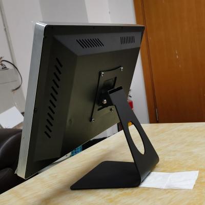 China 18.5 in POS industrial touch screen panel pc 4G 128GB all in one computer desktop pc with 5mm touch stand holder for sale