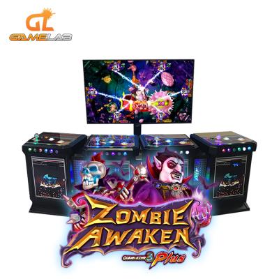 China Metal + Acrylic / Customize Zombie Awaken Vampire Fish Table Game Machine Video Game Software for sale