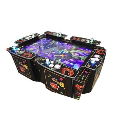 China Metal + Acrylic / Customize 2021 6 Players Machines Skilled Arcade Machine Fish Game Amusement Shooting Fish Game for sale