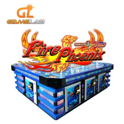 China Metal + Acrylic / Customize Qualified 6 Players Game Arcade Machines Amusement Shooting Fish Game Machine Fish for sale