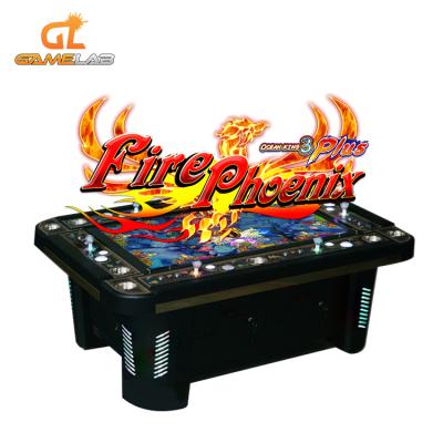 China Metal + Acrylic / Customize Arcade Machine Small Gambing Usa Fish Table Igs 6 Players Fire Phoenix Fish Rental For Sale for sale