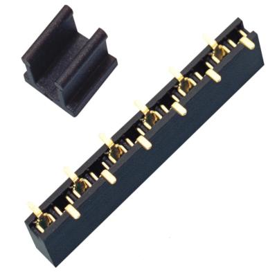 China PCB Manufacturer Single Row Socket Smd Female Header Panel Spaces 1.27mm Pitch Connector for sale