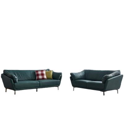 Κίνα luxury leather modern arc cushion Chesterfield Classic modular sectional hall minimalist sofa προς πώληση