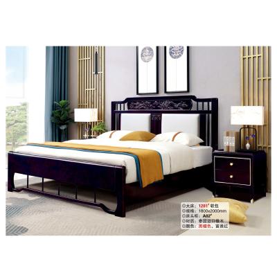 China rubberwood bedrooms 2020 modern home furniture wooden bedroom furniture set solid wood bedroom foshan chinese for sale