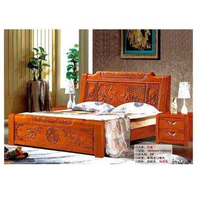 China set furniture solid wood bedroom executive rubberwood european bedroom furniture set luxury royal modern for sale